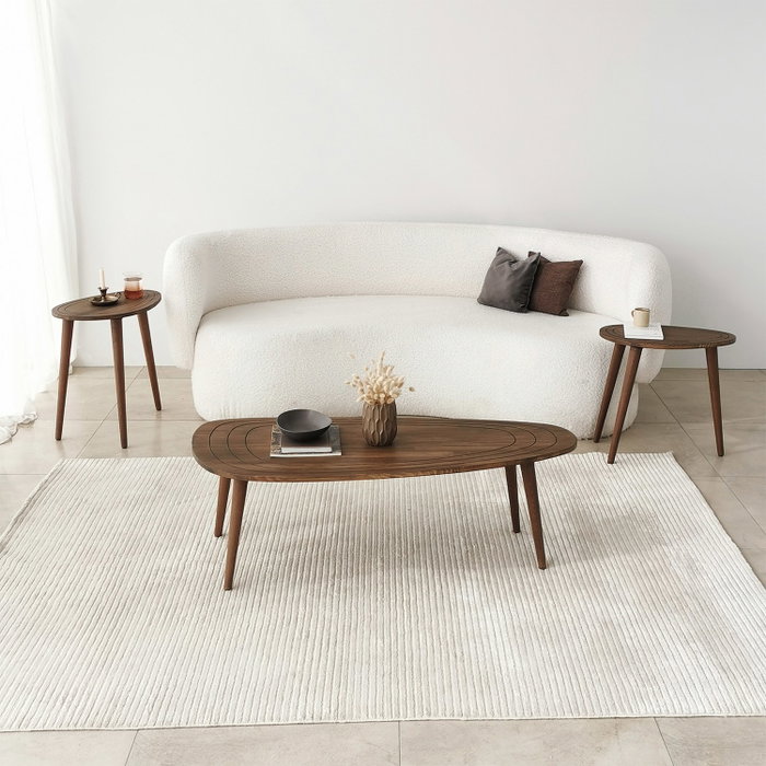 Hanah Home Mesa de centro Sweet - Walnut